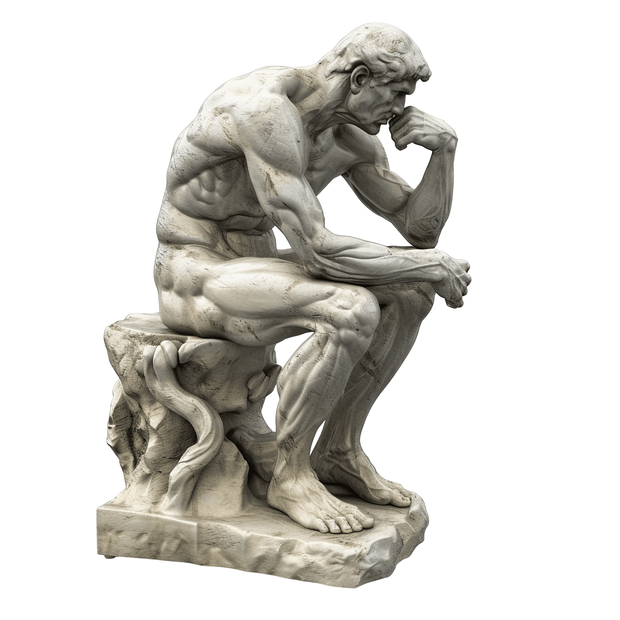Thinker illustration